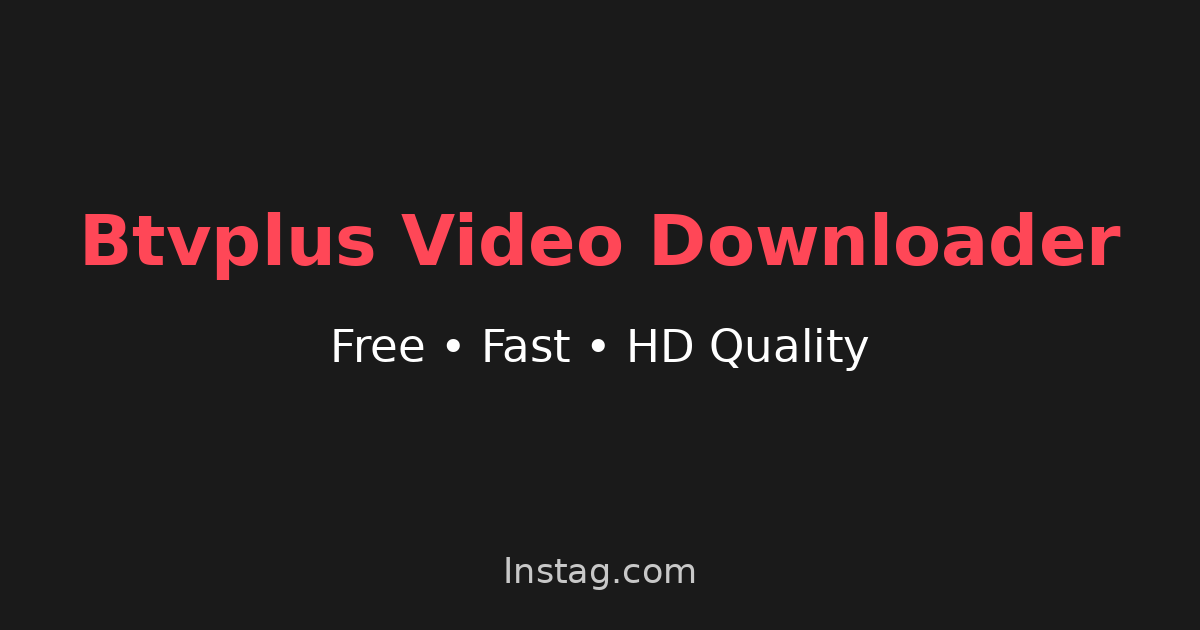 Btvplus Video Saver Pobieraj Filmy Online Za Darmo Instag